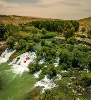 التجديف في نهر العاصي وشلالات نهر العاصي في لبنان