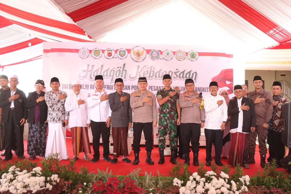  Halaqoh Kebangsaan TNI-POLRI Bersinergi Dengan Pondok Pesantren untuk Kebangkitan Perekonomian Bangsa