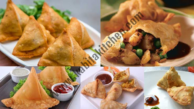 आलू समोसा – Aloo Samosa Recipe | How to make samosa | KabitaKitchen.com