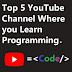 Top 5 YouTube channel where you Learn Programming advance | Learn Python, java and more| TechorFacts