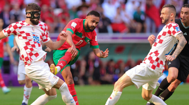 المغرب يسجل أولى النقاط في مونديال قطر 2022 (فيديو)