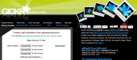 Situs Untuk Membuat Gambar / Foto Animasi GIF Online 