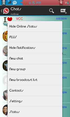 hide,online,status,whatsapp,mod