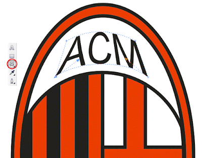 Tutorial Membuat Logo AC Milan dengan CorelDRAW X4