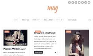 Trendmag - Clean & Responsive Blogger Template