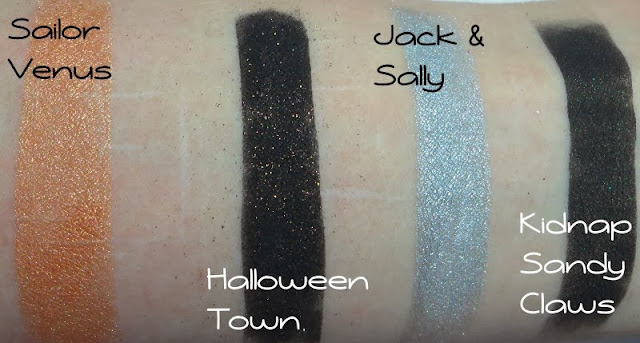 Victorian Disco Right Before Christmas Swatches