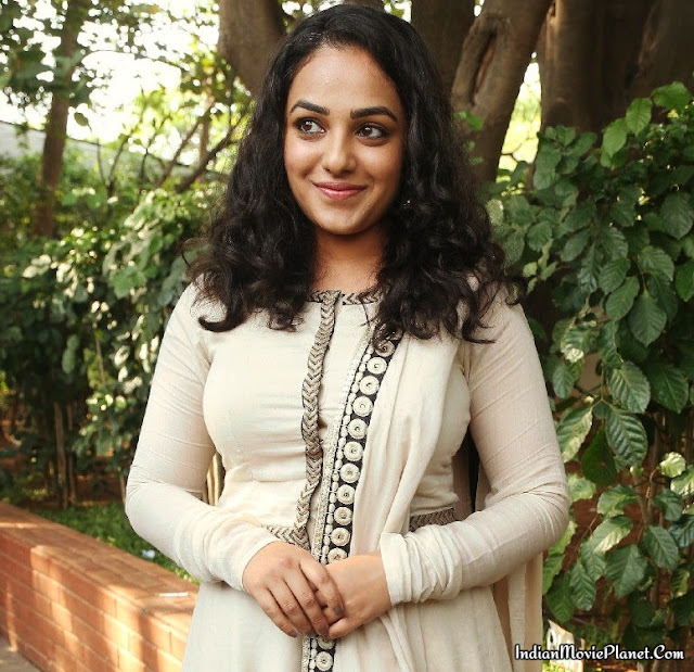 nithya menon hot photo shoot tight white salwar