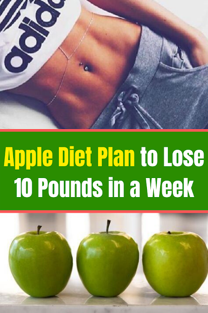 5 Day Apple Diet Plan to Lose 10 Pounds in a Week