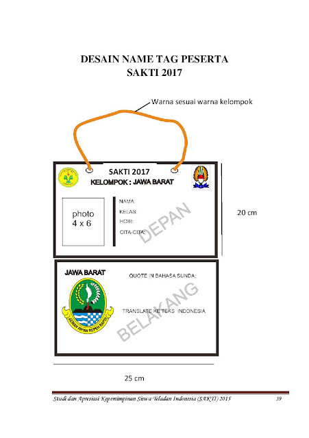 Perlengkapan SAKTI 2017