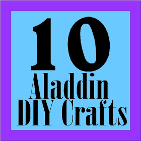 Create some fun at you Aladdin party with these 10 DIY crafts that are perfect for party crafts, party decorations, and party fun.
