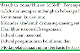 Jadwal Pelaksanaan USBN SMA /MA Tahun Pelajaran 2018/2019