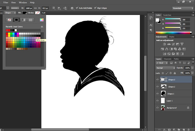 Tutorial Edit Foto Siluet dengan Photoshop