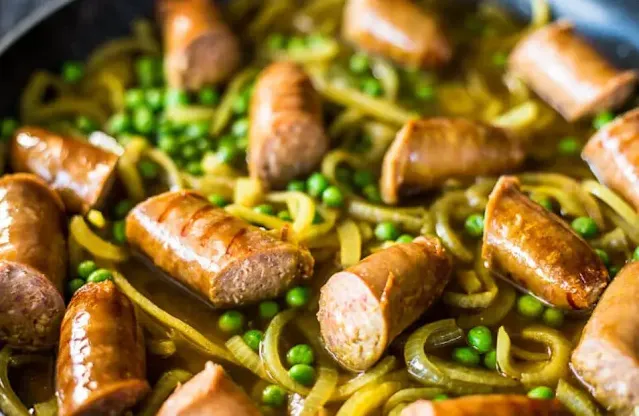 Australian Curried Sausages Recipe
