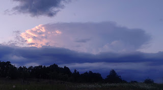 An awesome cloud in the distance