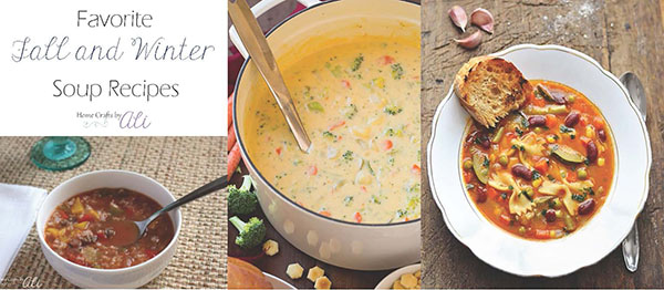 favorite fall and winter delicious soups