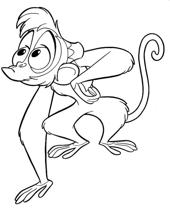 Download Colour Me Beautiful: Aladdin Colouring Pages