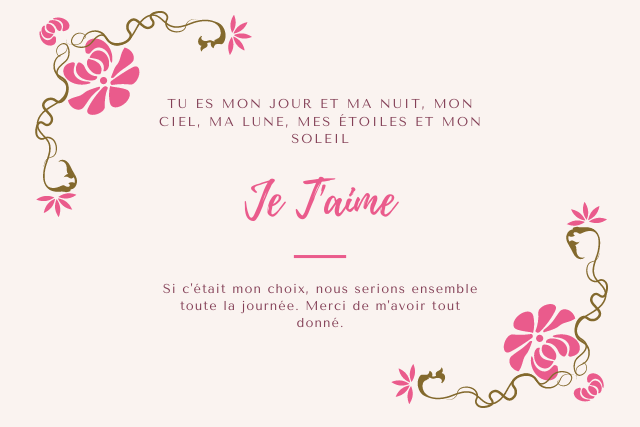 Texte D Amour Pour Elle Unique Et Romantique