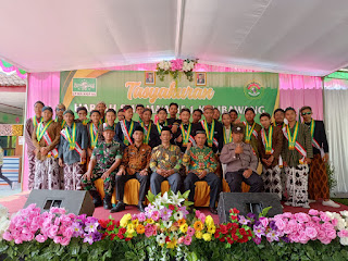 BHABINKAMTIBMAS BANJAROYO MONITORING GIAT WISUDA DAN TASYAKURAN HARLAH SMK MA’ARIF I KALIBAWANG