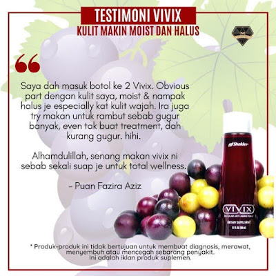 Kekal Muda Dan Kulit Cantik Dengan Pengambilan Vivix