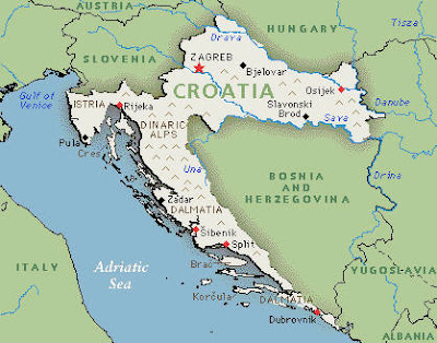 Karta Hrvatska