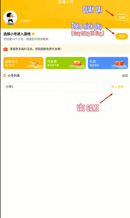 Cách đăng ký tài khoản App Milu chơi game Trung Quốc Mobile