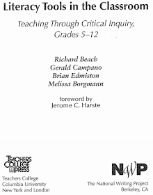 Literacy Tools in the Classroom Digital Literacies: Virtually Connecting and Collaboratively Building Knowledge, literacy tools in the classroom, richard beach, digital literacies, digital literacy, richard beach review