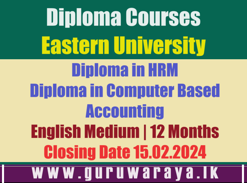 Diploma Courses - Eastern University