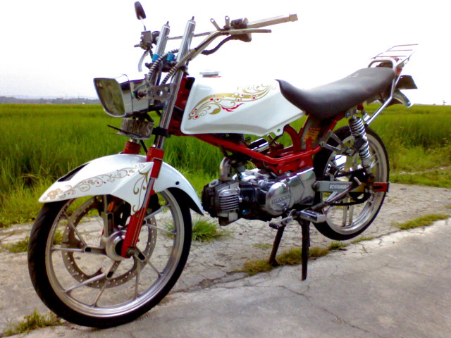 motor modifikasi honda terkeren