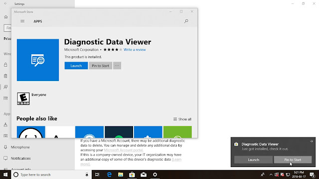 How to enable/disable Diagnostic Data Viewer on Windows 11