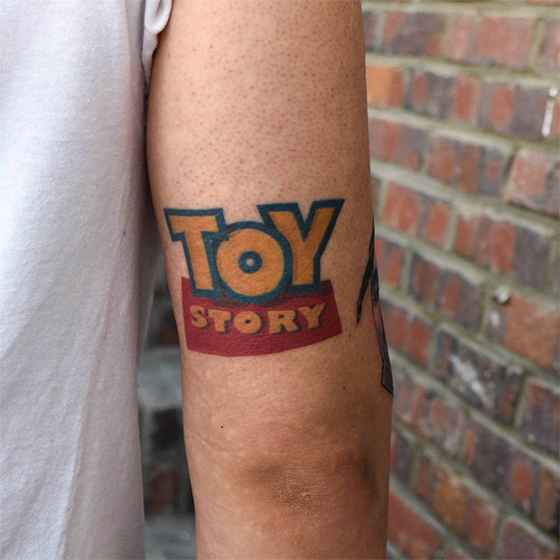 Tatuagens do Toy Story