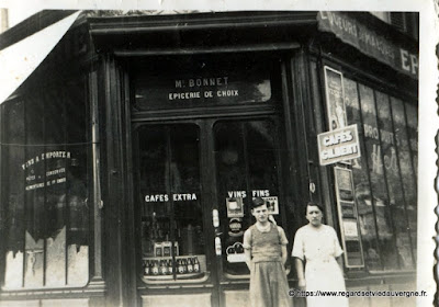 Photo ancienne d'Auvergne : lieux divers.