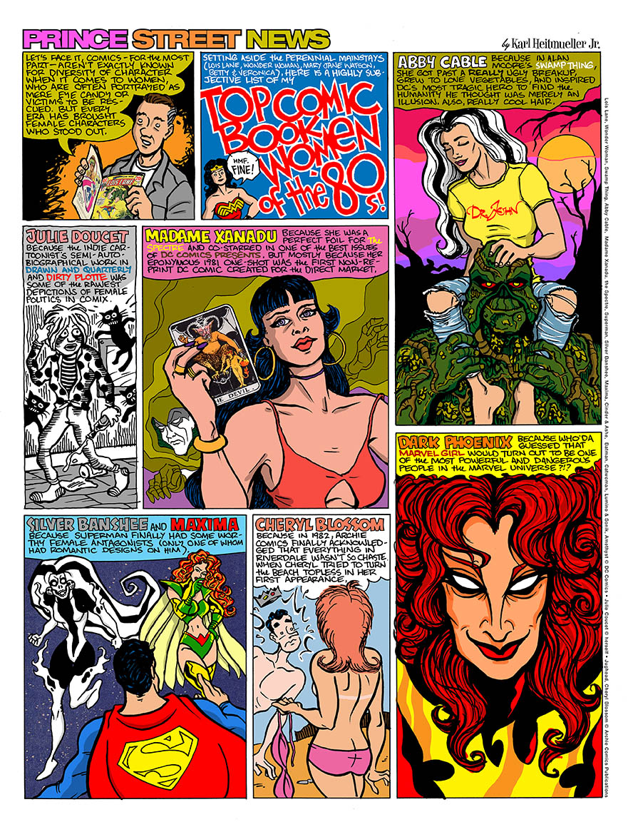 Tough Guy Goods Services Prince Street News Top Comic Book Women