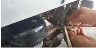 Hàn kín ống sau khi ngắt gas