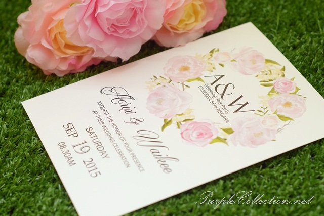 Wedding invitations cards malaysia