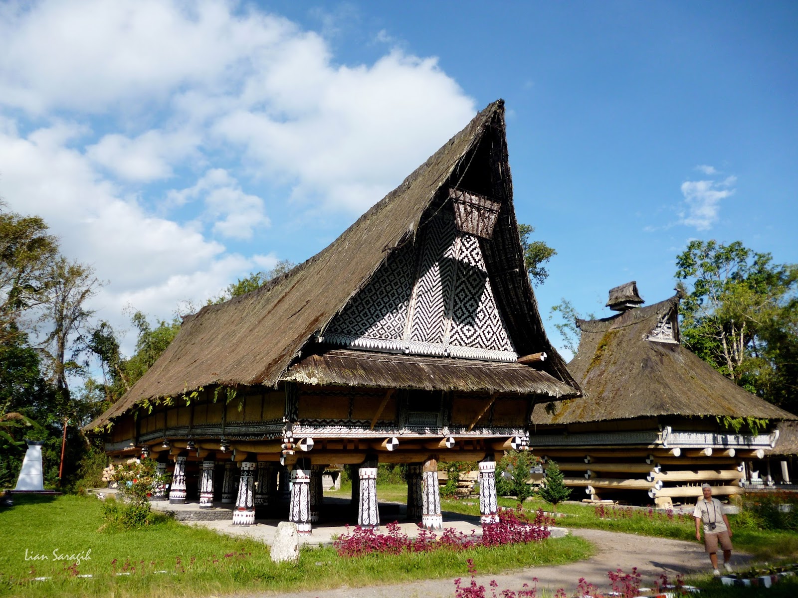 Rumah Raja Purba Simalungun Sumatera Utara INDONESIA 