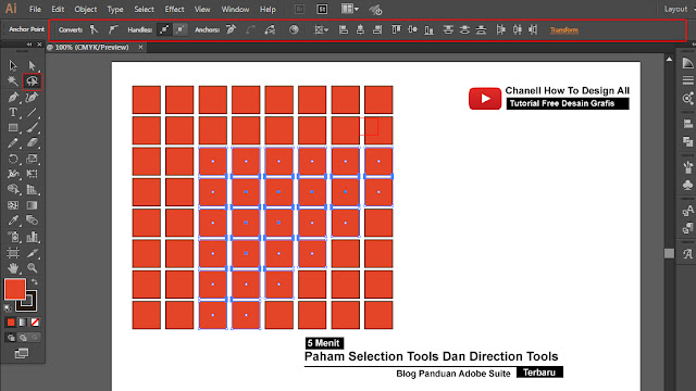 AdobeMasters.blogspot.com - selection tools dan direction tool Panduan Adobe Illustrator Lengkap, Tutorial adobe illustrator