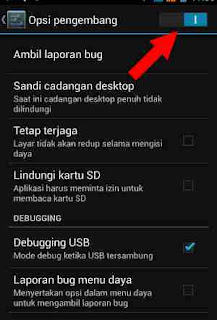 usb debugge di android