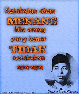 Kata2 Bijak (Bergambar) Jendral Soedirman