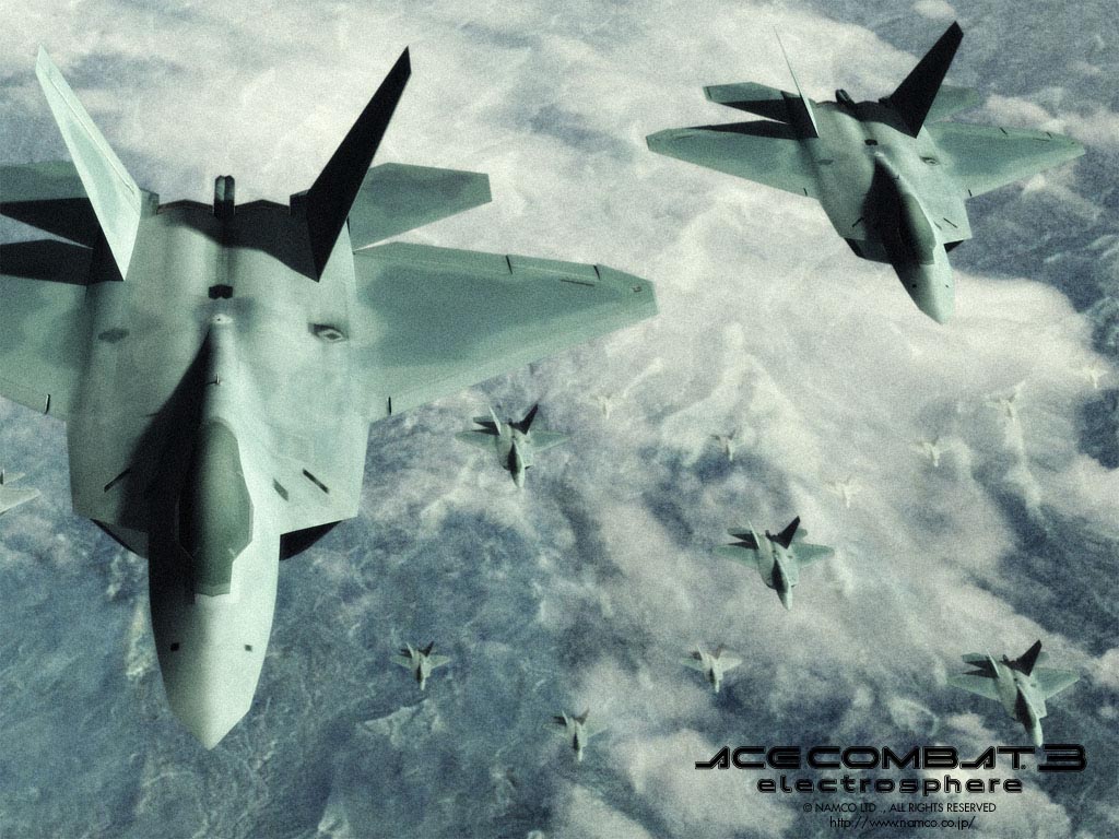 Ace Combat Wallpapers F 22 Raptor