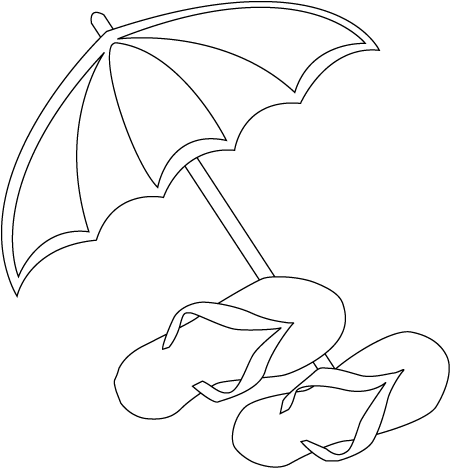 Coloring Pages Beach Ball. PRINT THIS PAGE