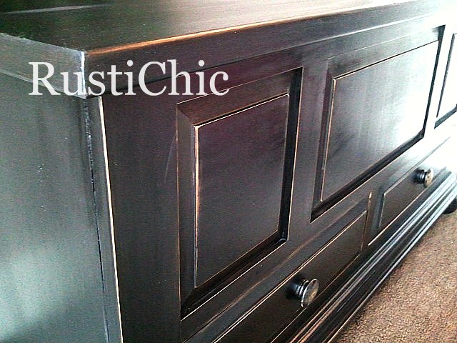 Black Distressed Furniture