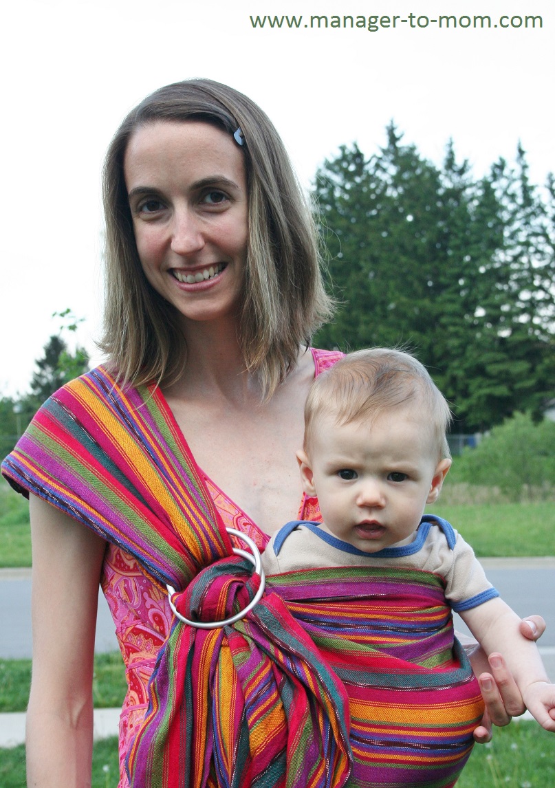 Manager to Mom: Maya Wrap Ring Sling from Baby on the ...
