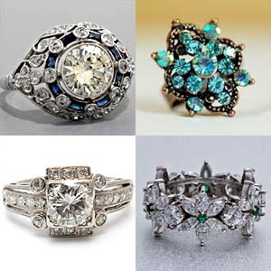 vintage style engagement rings vintage style engagement rings vintage ...