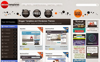 11 trang web cung cấp template cho blog