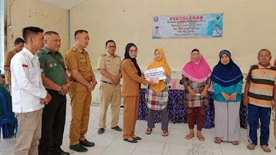 Kampung Tanjung Raja Sakti, Kecamatan Blambangan Umpu Kembali Menyalurkan BLT Tahap ke 2, Sebanyak 29 KPM.