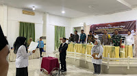 Danlanal Simeulue Hadiri Pelantikan dan Pengambilan Sumpah/Janji Panitia Pemilihan Kecamatan (PPK) Kabupaten Simeulue