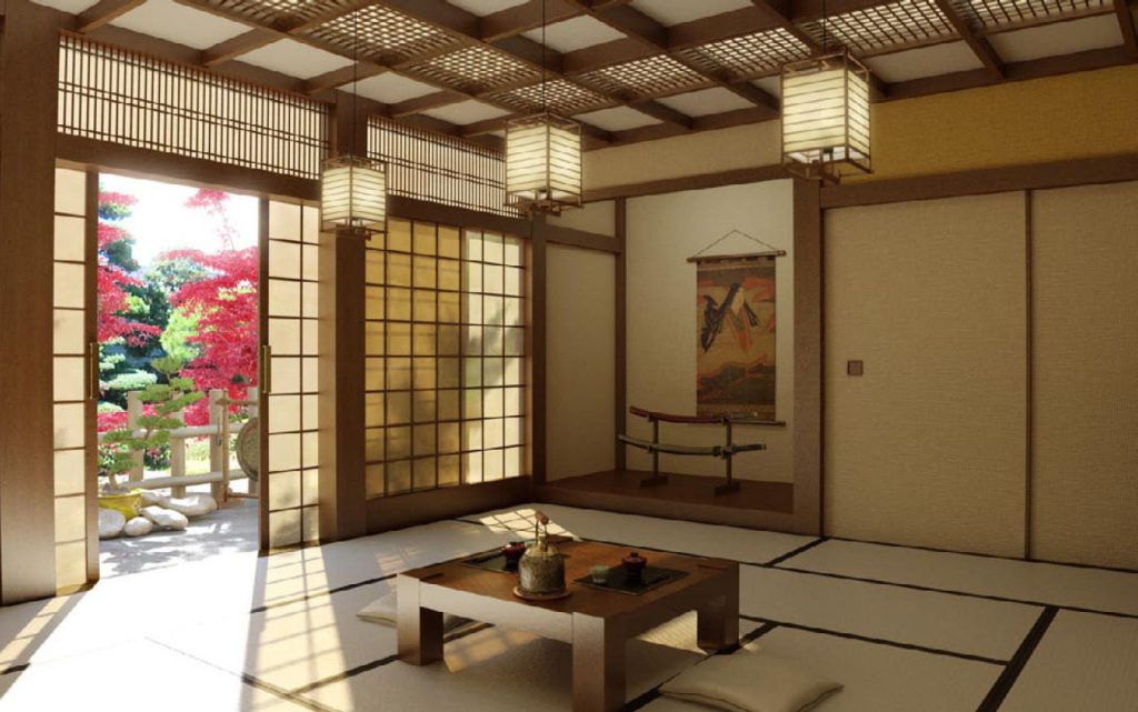 50 Desain Interior Ruang Tamu Minimalis Gaya Jepang 