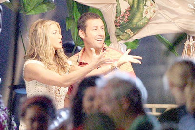 Jennifer Aniston and Adam Sandler