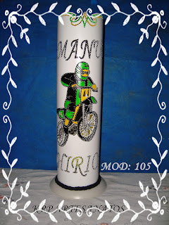 LUMINARIAS EM PVC MOTO