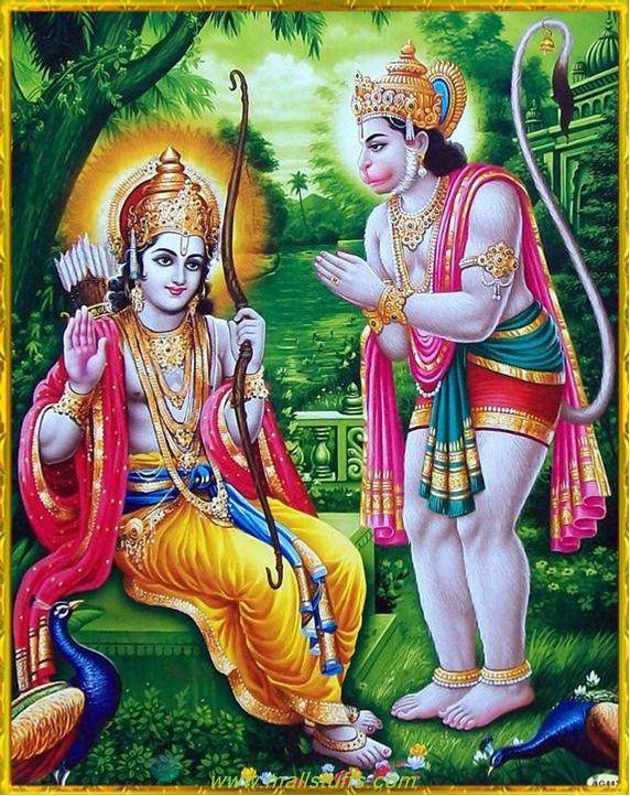 Laxmi Ji, Shri Hanuman Ji, Shri Ram Ji Beauteous Photos 